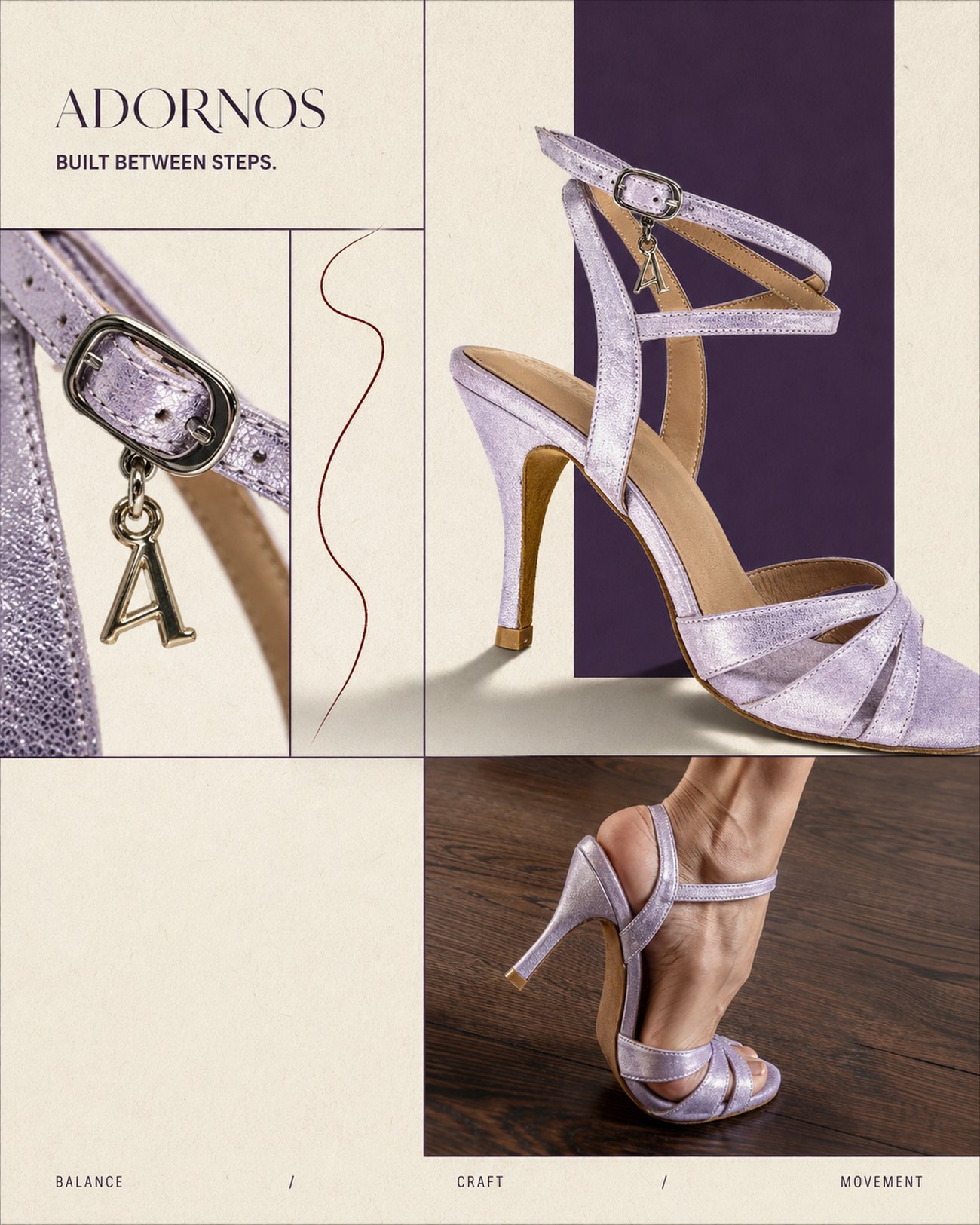 Adornos tango shoes campaign