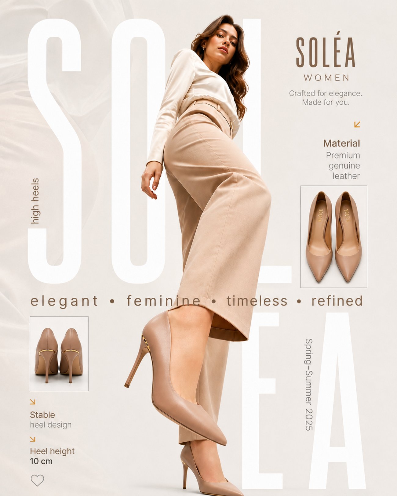 Soléa heels campaign