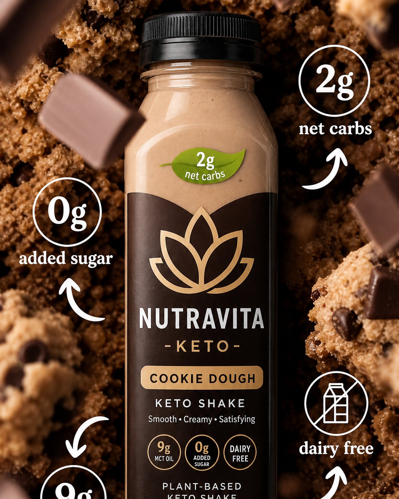 Nutravita keto shake campaign